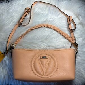 Valentino By Mario Valentino Grace Signature Leather Shoulder Bag